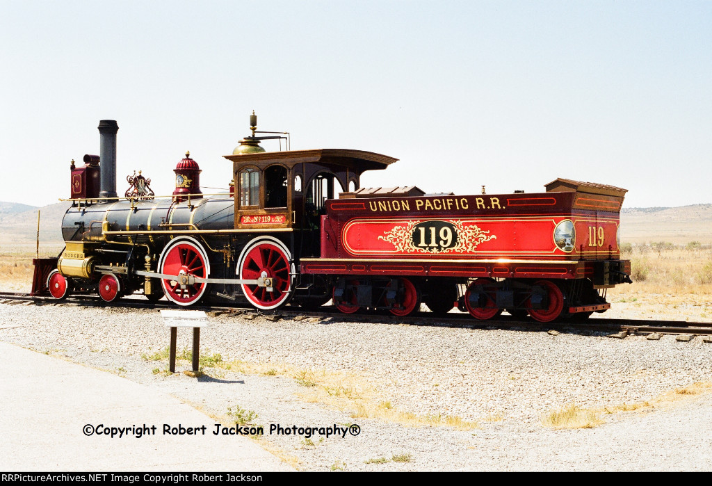 Union Pacific 119 steam engine replica!!!!